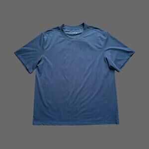 Vessi Twill Men's The Base T-Shirt XXL Blue NWT